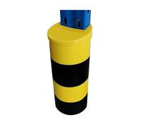 XPLKQXE Protector Pared Para Garaje, Protectores Columnas Para Garaje, Estanterías PVC Para Almacén, Protectores Contra Impactos Montacargas(B-8-10cm,40cm/3pcs)
