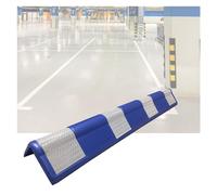 XPLKQXE Protectores Borde Y Parachoques Pared, Protección Garaje, Esquina Tope Estacionamiento Tiras Protección Estacionamiento, Poste Barandilla Esquina Coche(Azul)