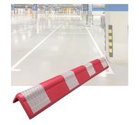 XPLKQXE Protectores Borde Y Parachoques Pared, Protección Garaje, Esquina Tope Estacionamiento Tiras Protección Estacionamiento, Poste Barandilla Esquina Coche(Rosso)