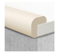 XPLKQXE Protectores para Esquinas Bordes, Protector Bordes Suave, Cantoneras Acolchadas 3M Adhesivo, Protector Esquinas Protector, Multiusos Protector Espuma (Color : White, Tamaño : 4m)