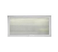 XPLKQXE Ventana Ventilación Iluminación Sótanos, Ventanas Empotradas Que Pueden Girar 360°, Ventana Casas Móviles Bloques Vidrio, Cobertizos, Cabañas, Casas Pequeñas(40x30cm)