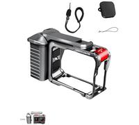 Xplorer Grip Kit de agarre para cámara Insta.360 Ace Pro 2/Ace Pro/Ace, jaula de cámara con interfaz de zapata fría y disparador, mango lateral de cámara con interfaz de tornillo de 1/4 pulgadas (2)