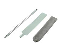 xplumero de microfibre brosse à poussière sous l'appareil plumeau à long manche extensible pôle plat flexible plumeau lavable réutilisable fournitures de nettoyage meubles écart nettoyant radiateur
