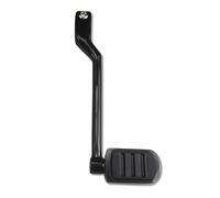 XPNSDU Pedal Cambio Palanca Palanca de cambios de punta y talón para motocicleta, compatible con Harley-Davidson Softail Springer Electra Glide Road King Fat Boy FLHX FLS Street(Black Left Front)