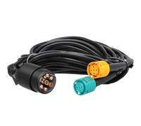 XPOtool Cable de Remolque con 7 Pines 5m Enchufe para Remolque Luces traseras Conector caravanas