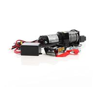 XPOtool Cabrestante eléctrico 1587kg polipasto 12V cuerda de acero motor 1,5 CV vehículo remolque