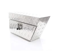 XPOtool Caja de almacenamiento aluminio para camión derecha 75x25x40cm máx. 60 litros con 2 llaves