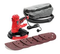 XPOtool lijadora de pared y techo 1280W autoaspiración 215mm disco abrasivo con mango adicional