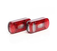 XPOtool Luces traseras 2 Piezas conexión T.1 para remolques o caravanas con luz de la matrícula