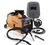 XPOtool MIG100 Soldadora Flux inversor Soldador sin Gas soldadora de Hilo autoprotegido con IGBT