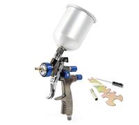 XPOtool Pistola de Pintar LVLP 500ml Recipiente Aluminio Boquilla 1,4mm Pistola pulverizadora 1,5bar