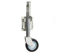 XPOtool Rueda de Apoyo 540 kg con manivela para remolques y Coches Rueda Jockey Soporte