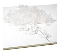 XPOtool Sistema de nivelación de azulejos juego de 100 lengüetas 1,0mm espaciadores clips baldosas