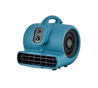XPower Mighty Centrifugal Air Mover, Carpet Dryer, Floor Fan, Blower, Stackable, Daisy Chain, for Water Damage Restoration, Janitorial, Plumbing, Home Use (Blau, P-650T 2400CFM)