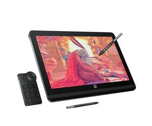 XPPen Artist Pro 19 Gen2 Tableta Gráfica con Pantalla 4K con 2 Lápiz 16K Niveles de Presisón, Tableta Dibujo Digital Profesional 18.4 Pulgadas Compltamente Laminada 156% sRGB con ACK05 Mini Teclado