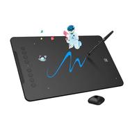 XPPen Deco 01V3 Tableta Gráfica Dibujo Digital 10x6 Pulgadas con Lápiz 16K Niveles, Compatible con Windows, Linux, Mac OS, Chrome OS y Android