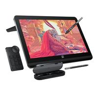 XPPen - Tableta de dibujo 4K UHD con pantalla Artist Pro 19 Gen2 con monitor de dibujo de pantalla antirreflejos laminada completa con presión de bolígrafo 16384 X3 Pro sin batería, mini teclado, 18.4