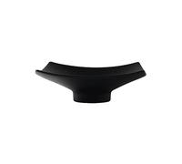 XPSHP25112 Platos platos Platos de cena mate de 7,5 pulgadas, platos cuadrados, plato de cerámica negra, vajilla for el hogar, plato de carne a la parrilla Retro Placa de comedor en casa
