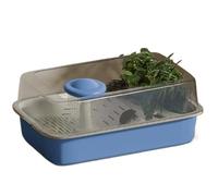 XPSHP25112 Tanque de Reptiles Tanque de alimentación Tortugas Azules con área plantación Cabezal Ducha for Uso doméstico Fácil Montaje