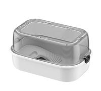 XPSHP25112 Tanque de Reptiles Tanque de cría ecológico Tortugas, hogar con Plataforma Secado al Sol, for trepar Fácil Montaje