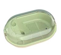 XPSHP25112 Tanque de Reptiles Tanque de Tortugas con Plataforma Secado al Sol for cría en casa y paisajismo Fácil Montaje(Grande)