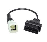XPSZDBS Cable Adaptador de 6 Pines a 16 Pines OBD2 diagnóstico de Fallos del Motor y Detector para Motocicletas KTM, programación ECU