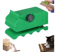 Xpwghap Cortador De Carton, Cortador De Cartón De Mano Impreso En 3D, Cortador De Cartón Rascador para Gatos, Cortador De Tiras De Cartón Creativo De Mano para Almohadillas Rascadoras De Gatos