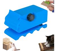 Xpwghap Cortador De Carton, Cortador De Cartón De Mano Impreso En 3D, Cortador De Cartón Rascador para Gatos, Cortador De Tiras De Cartón Creativo De Mano para Almohadillas Rascadoras De Gatos