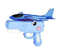 Xpwghap Dinosaur Foam Glider Launcher Toy, Cute Dino Airplane Launcher Toy,Airplane Gliders For Kids,Two Flight Modes,Fun Outdoor Flying Catapult Toys,Birthday Gifts & Party Favors(C)
