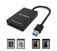XQD Lector tarjetas, Rocketek XQD Lector Compatible con la tarjeta Sony X / X Series Mark XQD de Sony, Lexar 2933x / 1400x USB Mark XQD Card para Windows / Mac OS. USB 3.0 XQD memoria Lector tarjetas