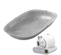 XQDKoon Silicona Alfombra Gatos Arenero, Alfombrilla Arenero Gato, Impermeable, Fácil de Limpiar, Se puede utilizar como sustituto base silicona cajas arena para gatos