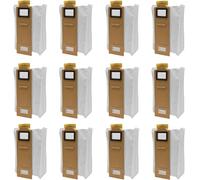 XQDNLN 12 Piezas Accesorios Aspiradora para Roborock, Bolsas de Repuesto Universales para Roborock S7 T7 T7S Xiaomi, Kit de Mantenimiento, Bolsas Antipolvo con Sellado, Tela No Tejida
