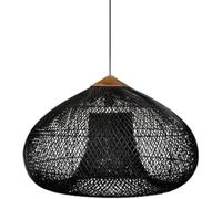 XQIDIANAA Lámpara De Araña De Ratán Estilo Bohemio Tejida A Mano, Lámpara Colgante Ajustable De Estilo Costero Para Comedor, Sala De Estar, Cocina Y Pasillo, Diámetro 23,6”.