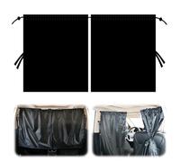 XQMMGO Cortinas separadoras solares para coche, 140 x 80 cm, luna trasera, para todos los vehículos