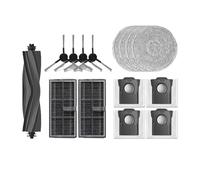 Xqscvqwfa Accesorios para aspiradora robot compatibles con Dreame L10s Ultra Gen2 / L30s Ultra cepillo lateral principal, paño de fregona, filtro HEPA, bolsa de polvo de repuesto (paquete combinado 1)