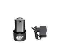 Xqscvqwfa Batería Universal Recargable de Iones de Litio de 12 V con Cargador for Destornillador eléctrico, Taladro eléctrico y Mini Amoladora Angular.(12V3Ah-charger)