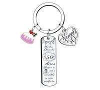 XQXQXZ Regalos Llavero Cumpleaños-Me ha llevado 18 30 40 50 60 70 años llegar a ser increíble y casi perfecto-Regalo para Esposa,Mamá,Novia,Amiga,Cumpleaños Aniversario día de San Valentín (4)