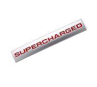 XQXSTORE Etiqueta engomada del Coche con Emblema sobrealimentado, para Land Rover Range Rover, para Audi A3 A4 A5 A6 Q3 Q5 Q7 RS S3 S4 S5 S6 S8 -Supercharged