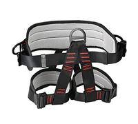 XQZMD Arnés de escalada de sujeción cinturón de seguridad para mujeres y hombres, cinturón de escalada de medio cuerpo, cintura y cadera, cinturón de protección para montañismo, escalada deportiva,
