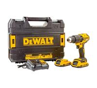 XR 18V Taladro atornillador percutor de batería DCD778D2T (18 V, 2 baterías, 2 Ah, 65 Nm)