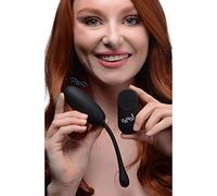 XR Brands 28X Plush Egg & Remote Control - Blue 100 g
