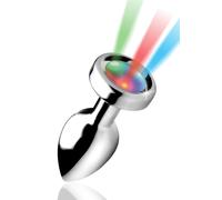 LIGHT UP Plug pleateado con luz