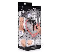 XR Brands Double Suck Nipple Pump System - Red 370 g