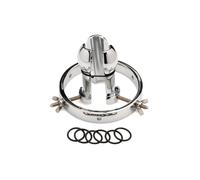 XR Brands Master Series - Explorador Anal de Acero Inoxidable