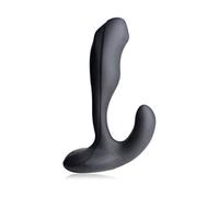 XR Brands Pro-Bend Bendable Prostate Vibrator - Black 190 g