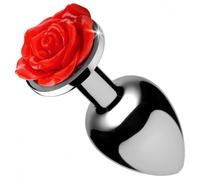 XR Brands Red Rose Butt Plug