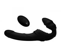 STRAP U Vibrador Sin Tirantes Con Correa Pro Rider Negro - 1 unidad (AF895)