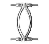 XR - MASTERSERIES Adjustable Stainless Steel Pussy Clamp Bondage 300 g