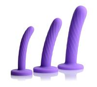 XR - STRAP U Dildos para arnés x3 u correa silicona curvada 300 g