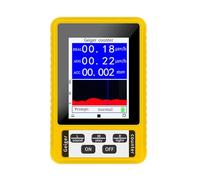 XR3 BR9C Detector de radiación digital con sensor de compensación de energía para rayos X beta gamma, con recarga USB y alarma silenciosa para uso profesional y personal